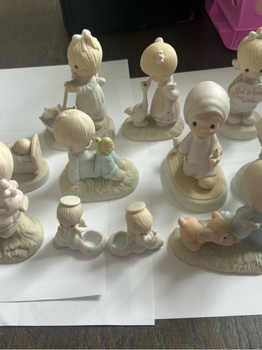 Lot of Vintage Jonathan and David figurines 1977 to 1983